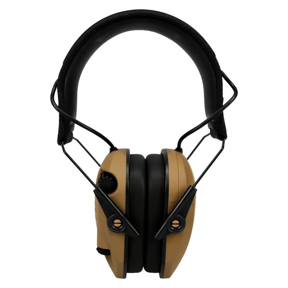 Razor Slim Electronic Ear Muffs, Battle Brown