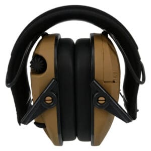 Razor Slim Electronic Ear Muffs, Battle Brown